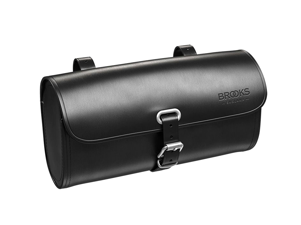 Brooks Challenge 皮革坐墊包 1.5L 黑色