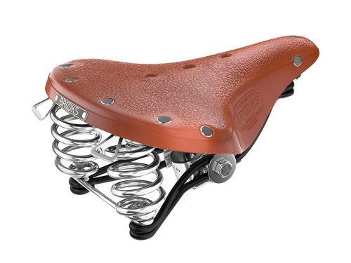 Brooks B66 Short 皮革座墊 鐵弓 蜂蜜色