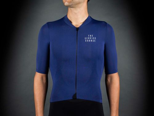 The Service Course SS Training Jersey 夏季車衣 男款 海軍藍