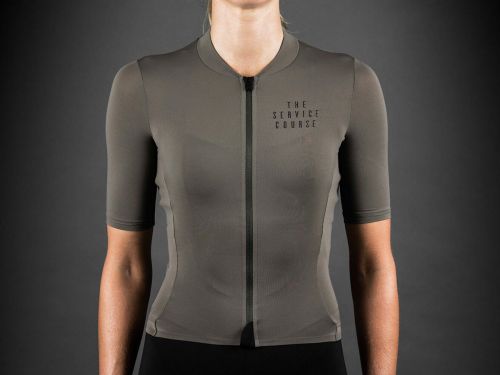 The Service Course Women's SS Training Jersey 女性夏季車衣 橄欖綠
