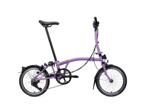 Brompton C Line - 2026 霧紫灰 - M把12速