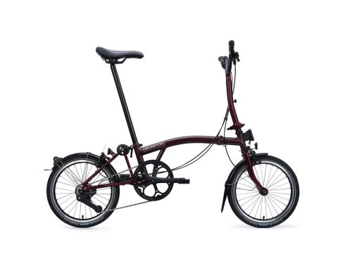Brompton C Line - 2026 紫梅紅 - S把4速