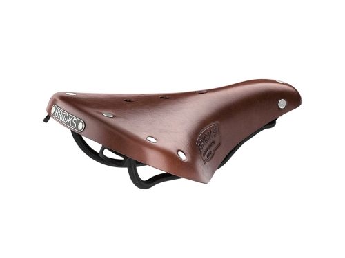 Brooks B17 Short 皮革座墊 褐色