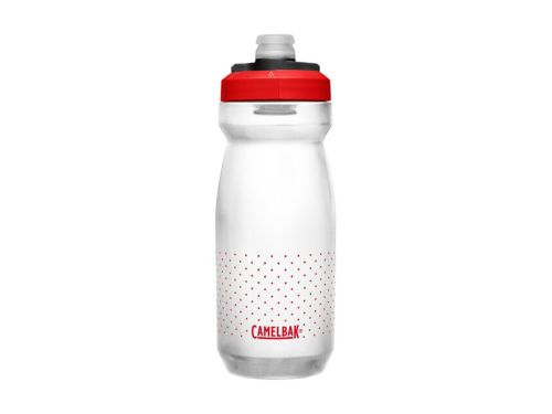 CamelBak Podium 噴射單車水瓶 620ml - 透紅