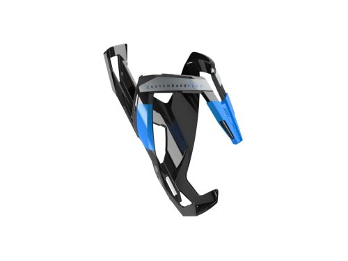Elite Custom Race Plus塑鋼⽔壺架 亮黑/藍