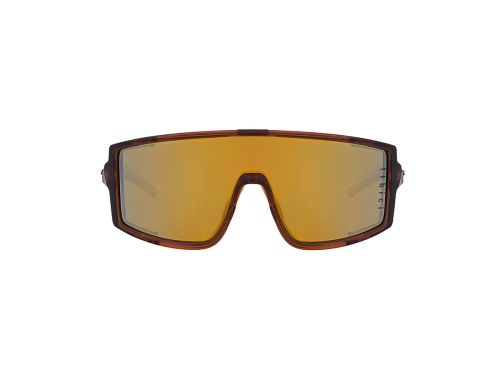 E-1 Cycling Sunglasses 騎行運動眼鏡 / 霧棕色+鏡面金鏡片 (CAT3)