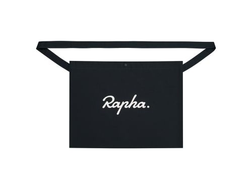 Rapha Logo 側背包 黑/白色