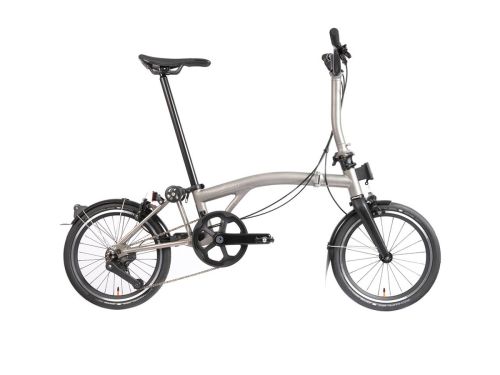 Brompton T Line - 噴砂鈦 - M把4速