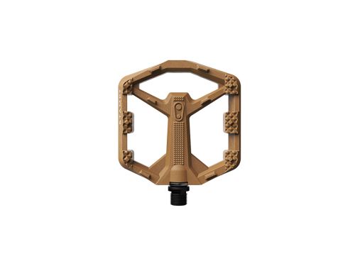 Crankbrothers STAMP 0 平板踏板 - 小 咖啡色