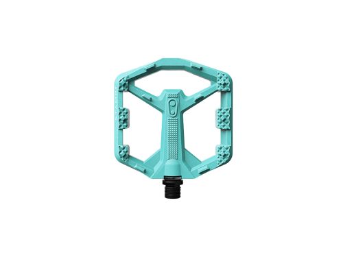 Crankbrothers STAMP 0 平板踏板 - 小 土耳其藍