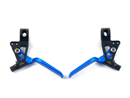 H&H 煞車把手/藍色