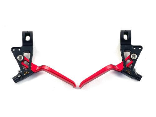 H&H 煞車把手/紅色