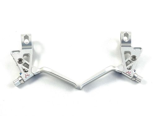 H&H 煞車把手/銀色