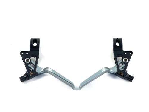 H&H 煞車把手/灰黑