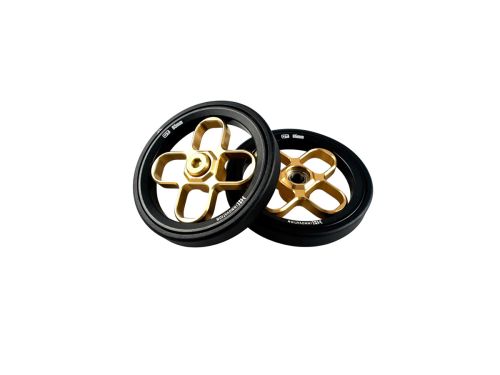 H&H Easy wheels DT 易行輪 66mm/金黑