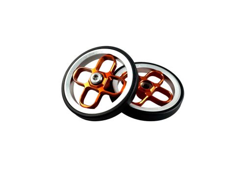 H&H Easy wheels DT 易行輪 66mm/橘銀