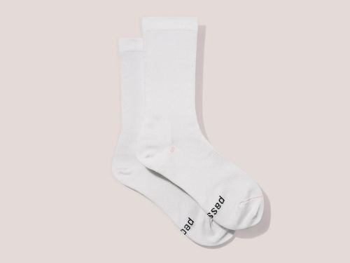 QUOC MONO 自行車襪 - 白色