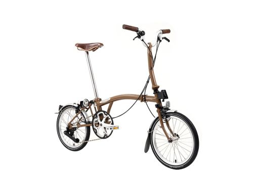 [限量預購車款] Brompton C Line Classic Edition- 摩卡棕