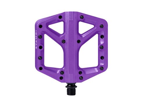 Crankbrothers STAMP 1 平板踏板 - 大 紫色