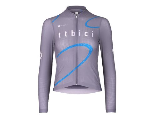 a Line Women's Lightweight LS Team Jersey 女款車隊版輕量長袖車衣 / 灰色