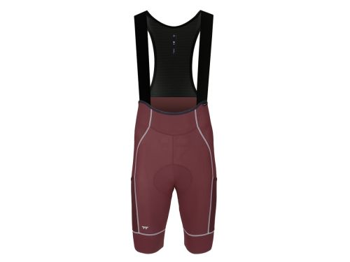 a Line Men's Cargo Bib Shorts 男款輕量口袋車褲 / 巧克力