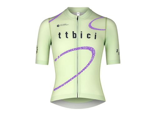 a Line Women's Lightweight Team Jersey 女款車隊版輕量車衣 / 車隊萊姆綠