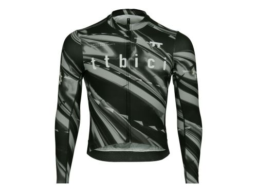 a Line Men's Altitude LS Team Jersey 男款車隊版長袖車衣 / 麥拉銀