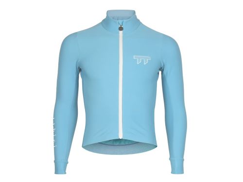 e Line Men's Classic Thermal Ls Jersey 男款經典保暖長袖車衣 / 馬卡龍藍