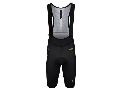 a Line Men's Stay Gold Bib Shorts 男款車褲 / 黑金