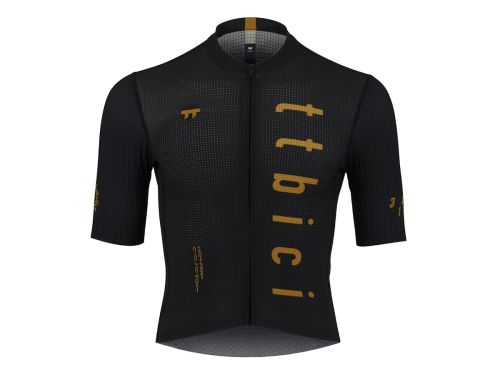 a Line Men's Stay Gold Aero Jersey 男款空力車衣 / 黑金