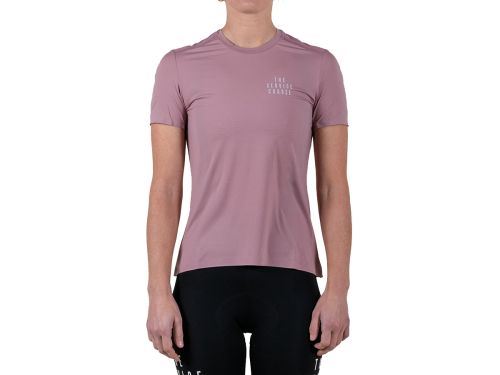 TSC 短袖快乾女性上衣 / 粉紫