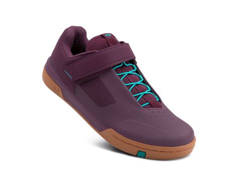 Crankbrothers平踏鞋 - Stamp Speedlace 鞋帶 紫色