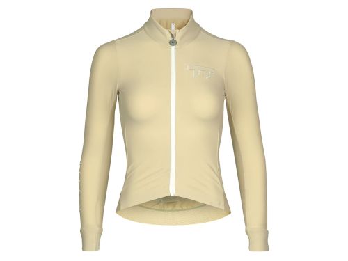 e Line Woen's Classic Thermal Ls Jersey 女款經典保暖長袖車衣 / 奶油白