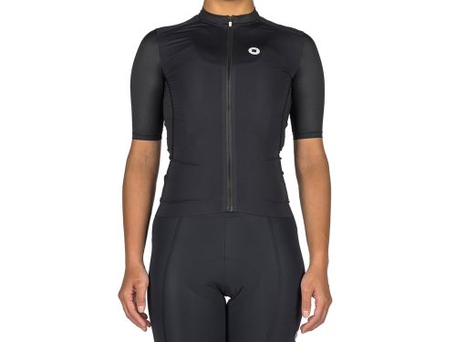 The Service Course Women's Engineered Short Sleeve Jersey 女款短袖車衣 - 黑色