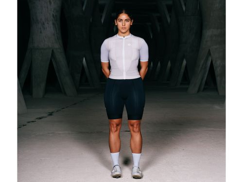 The Service Course Women's Engineered Short Sleeve Jersey 女款短袖車衣 - 米白色