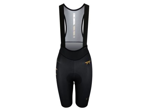 a Line Women's Stay Gold Bib Shorts 女款車褲 / 黑金