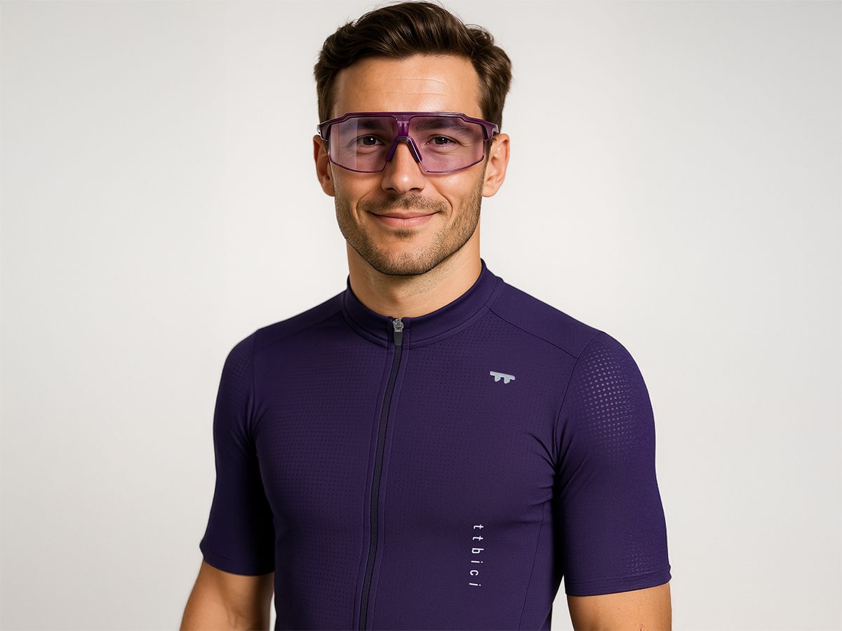 A-2 Performance Sunglasses 競速運動眼鏡 / 霧紫色+變色鏡片 (CAT 0 - 3)