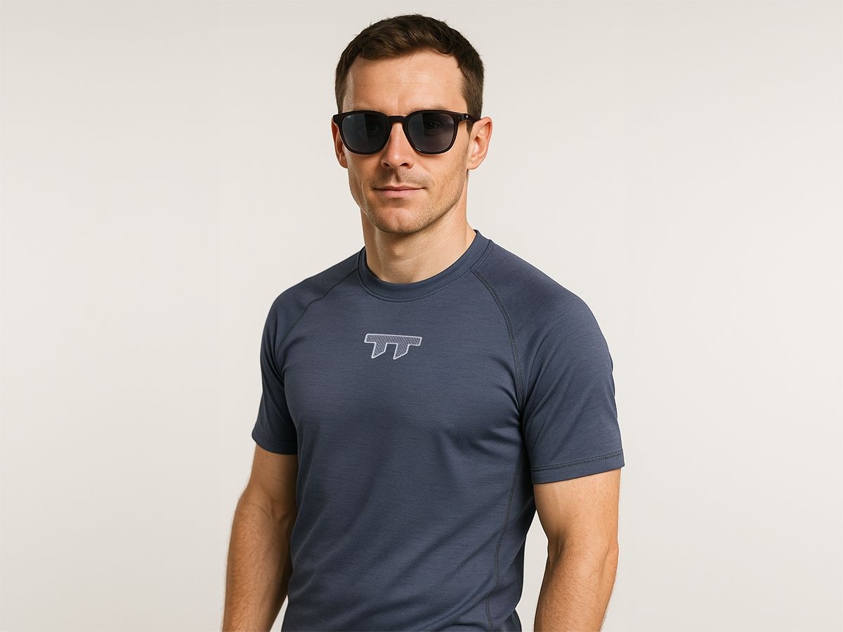 U-1 Active Sunglasses 休閒運動眼鏡 / 霧黑色+鏡面銀鏡片 (CAT3)
