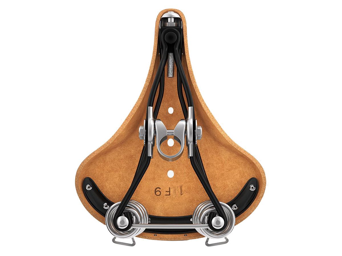 Brooks B66 皮革座墊 蜂蜜色