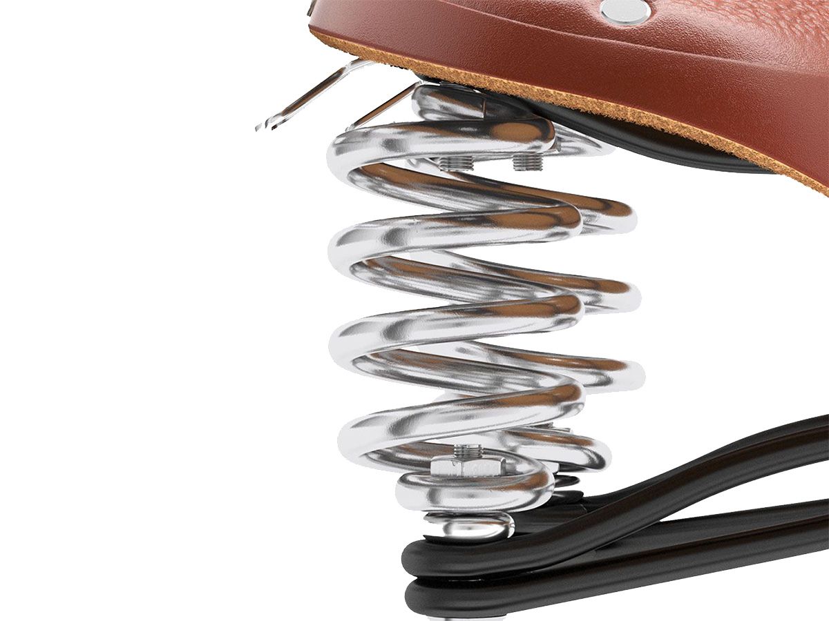 Brooks B66 皮革座墊 蜂蜜色