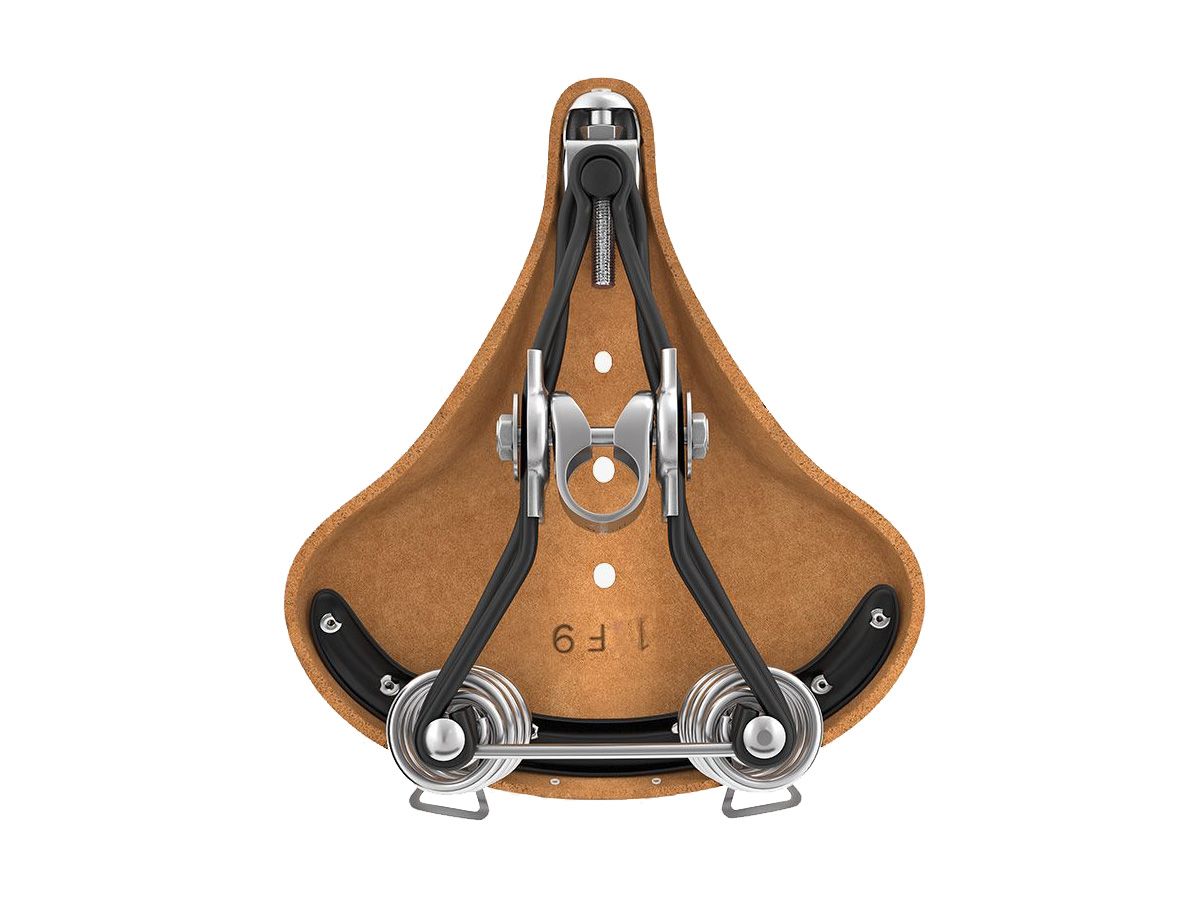 Brooks B66 Short 皮革座墊 鐵弓 蜂蜜色