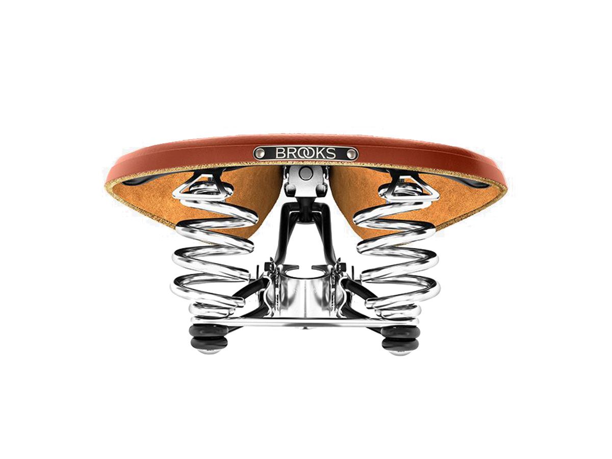 Brooks B66 Short 皮革座墊 鐵弓 蜂蜜色