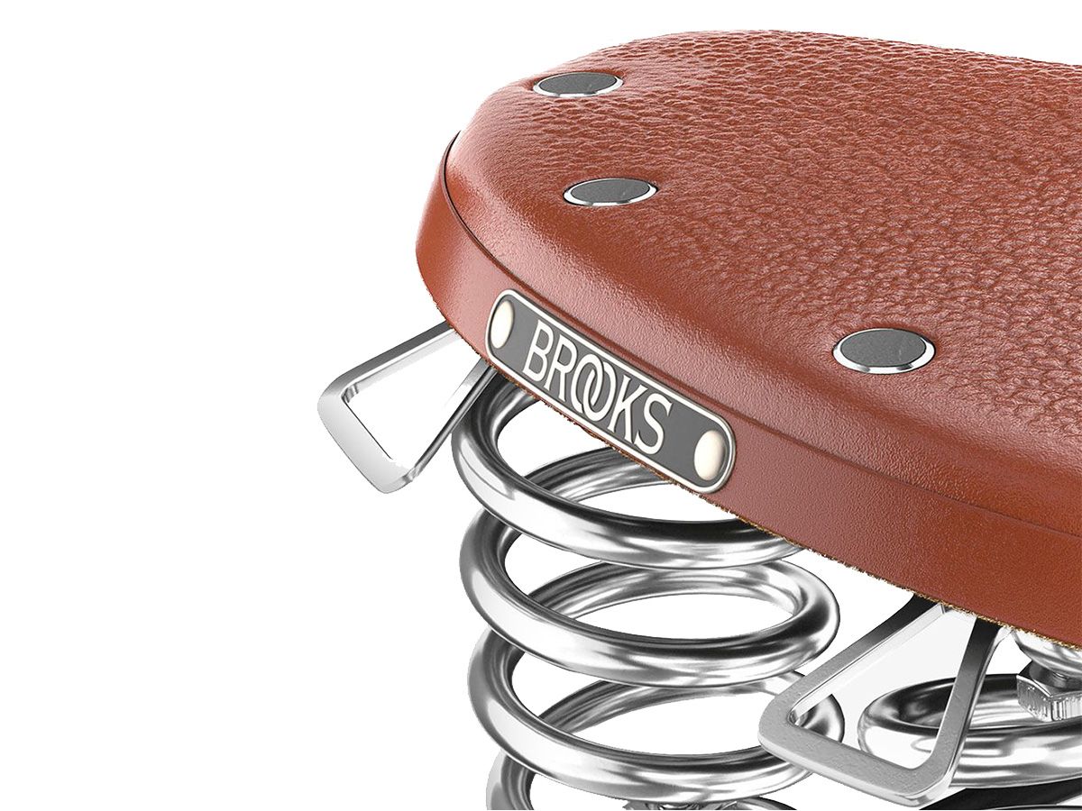 Brooks B66 Short 皮革座墊 鐵弓 蜂蜜色