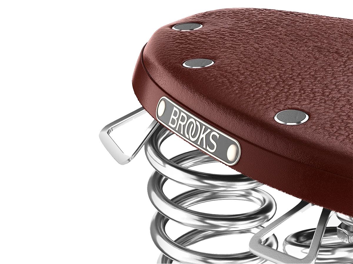 Brooks B66 Short 皮革座墊 鐵弓 褐色