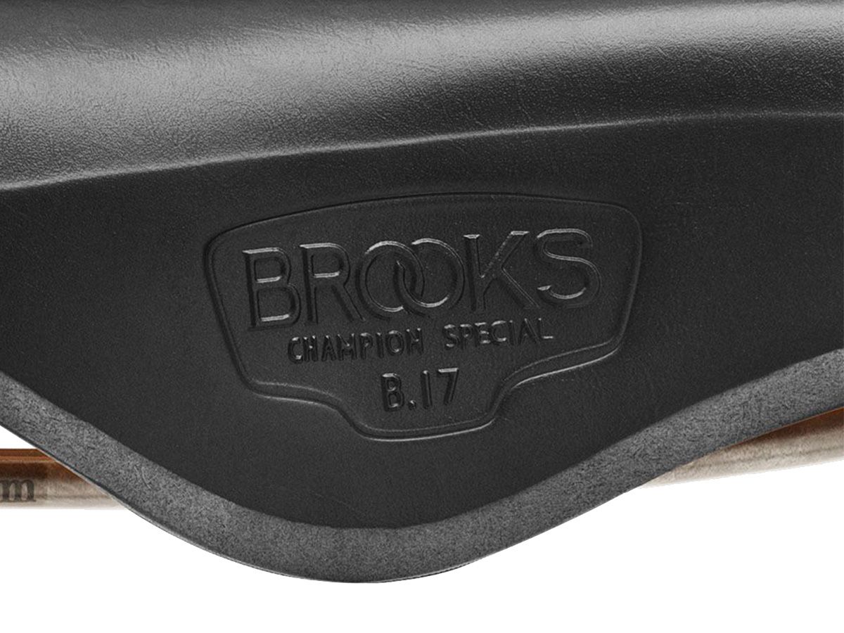 Brooks B17 Special Titanium 皮革座墊 黑色