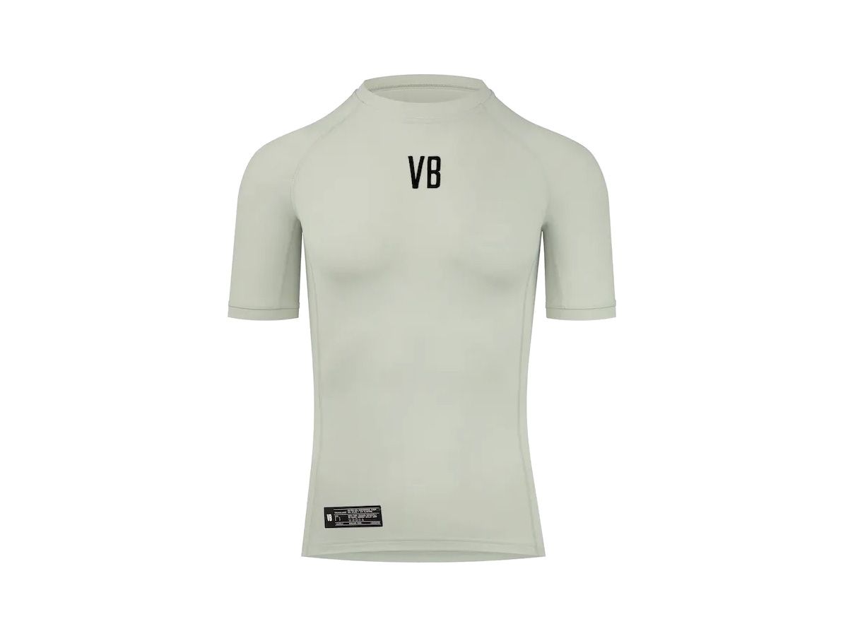 VB HUGO THERMAL SS BASE LAYER 男款短袖底衫 銀綠色 L
