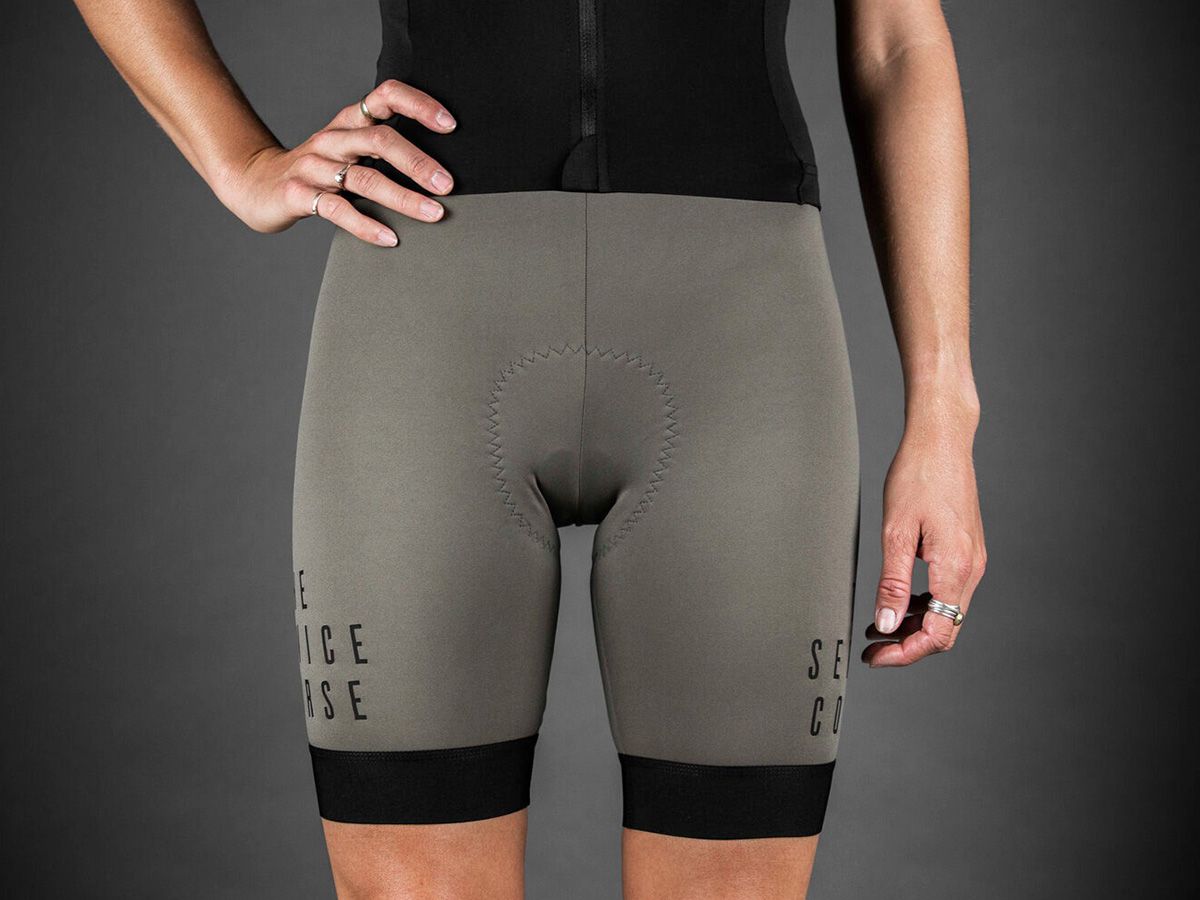 The Service Course Women's Bibs 女性連身車褲 橄欖綠 L