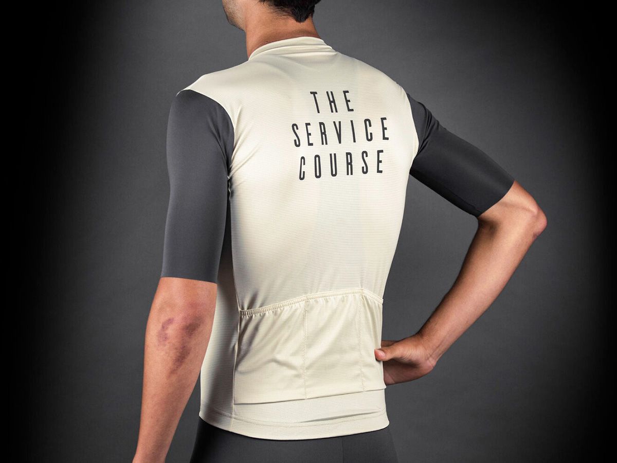 The Service Course Race Jersey 競速車衣 男款 米白色 L
