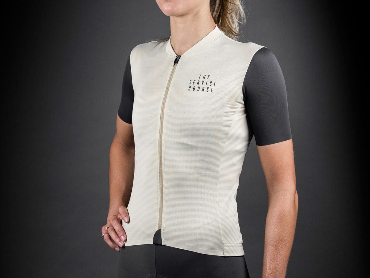 The Service Course Women's Race Jersey 女性競賽車衣 米白色 M