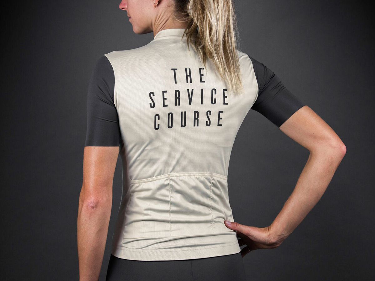 The Service Course Women's Race Jersey 女性競賽車衣 米白色